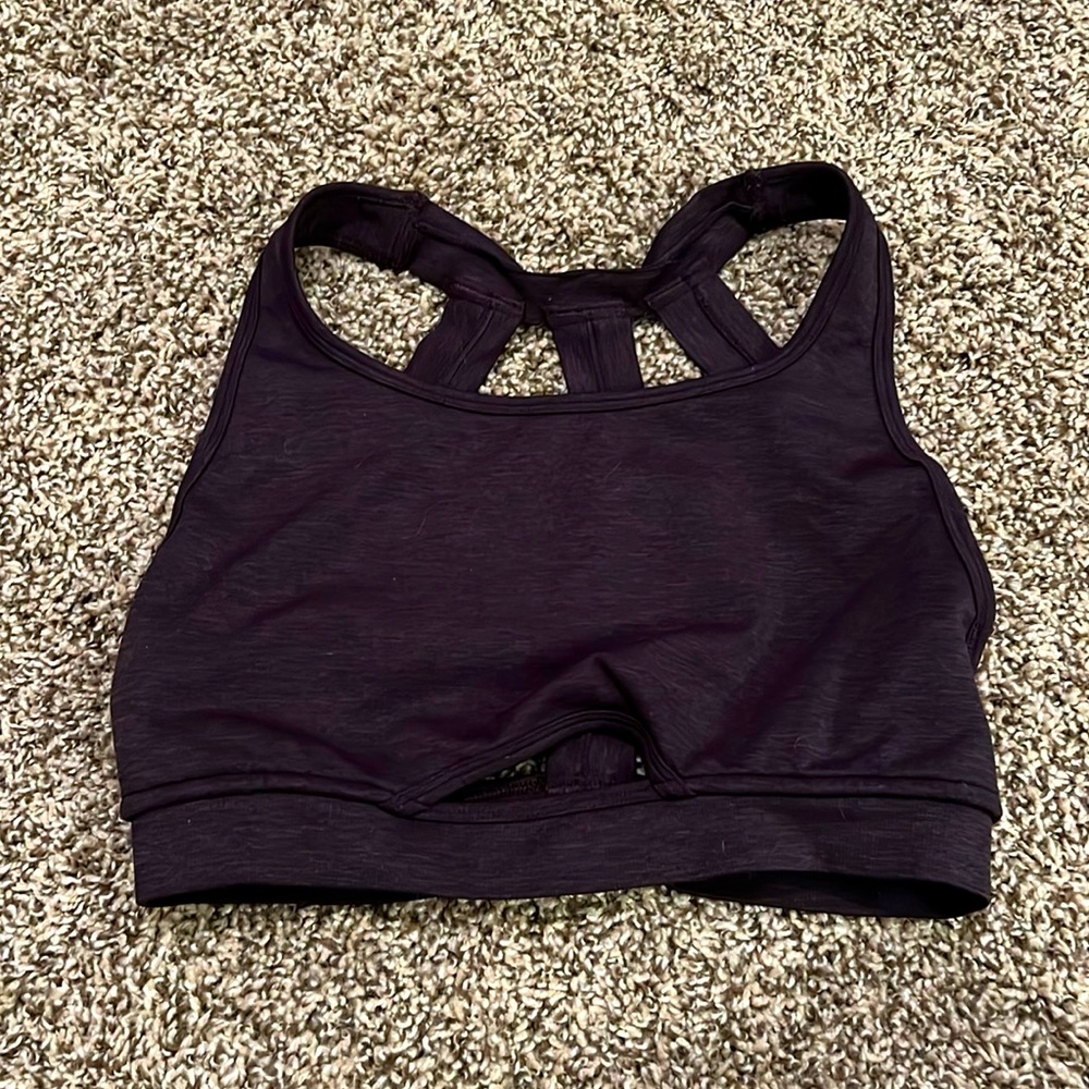 Alphalete Trinity Bra— twilight, size medium; only worn a few times; no cup pads